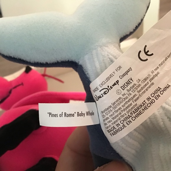 Fantasia 2000 Set NWT Vintage, Baby Whale, Carnival Flamingo & Fantasia Donald - Picture 3 of 7